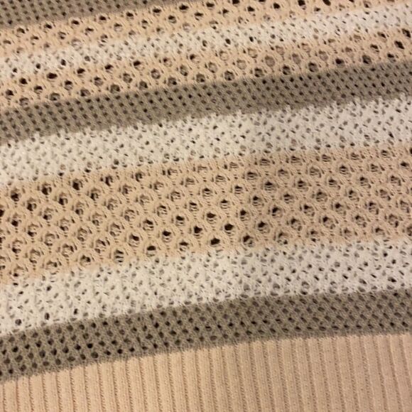 Free People Women’s Striped Knitted Sweater Vest - Picture 5 of 7